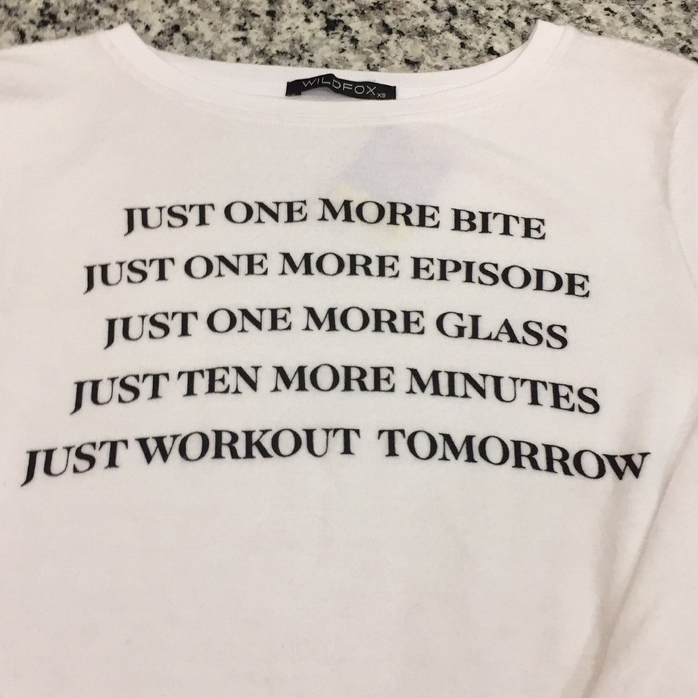 Wildfox Lies I tell Myself Sweatshirt